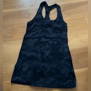 Lululemon racerback camo tank top